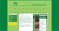 Desktop Screenshot of norfolkhunt.com